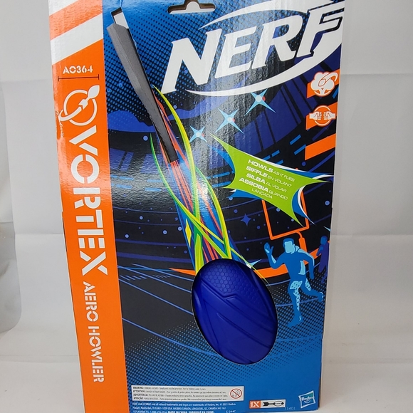 NERF Vortex Aero Howler Foam Ball – Long-Distance - Picture 2 of 3